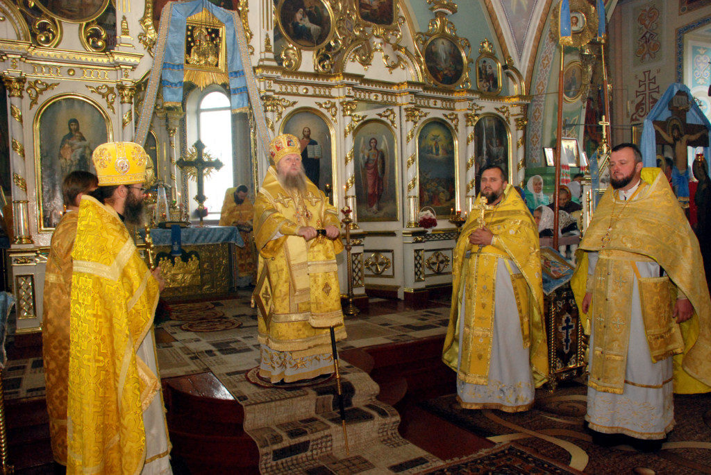 Єпископ Нафанаїл відвідав Свято-Успенський храм села Старосілля