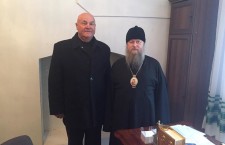 Єпископ Волинський і Луцький Нафанаїл зустрівся із директором Волинського коледжу НУХТ Ігорем Корчуком