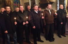 Заупокійна молитва за спокій душ українских воїнів, загиблих у Афганстані