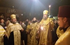 Єпископ Волинський і Луцький Нафанаїл очолив Всенічне бдіння під воскресний день у луцькому храмі ВСЗВ